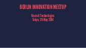 IoT in Berlin: Berlin Innovation Me...