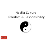 Netflix organizational culture