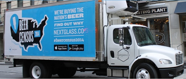 Next Glass Beer Census Truck
