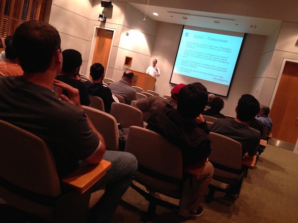 Chris Lamb of Device Solutions at RIoT Hackathon 2015